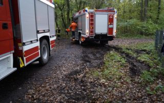Feuerwehrfahrzeug-Bergung